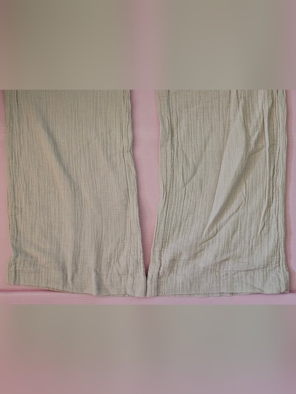 Mango Cotton Wide Leg Pants View 6